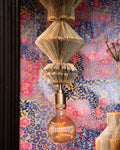 "I Live in Allignment" hand crafted pendant light by Pollen Price (@BostonPollen), photographed by Brayan Mesa.
