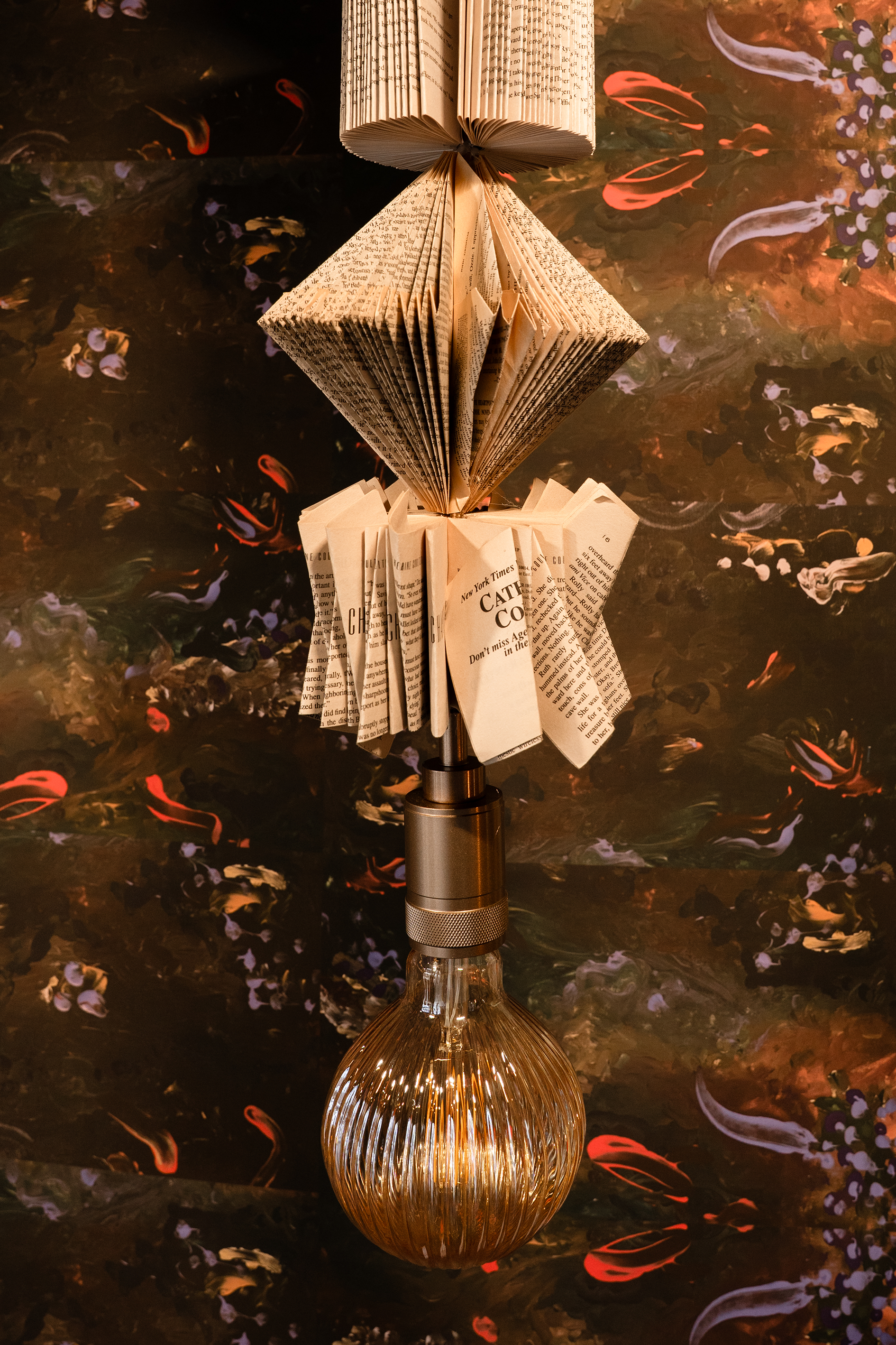 "I Live in Nature" hand crafted pendant light by Pollen Price (@BostonPollen), photographed by Brayan Mesa.