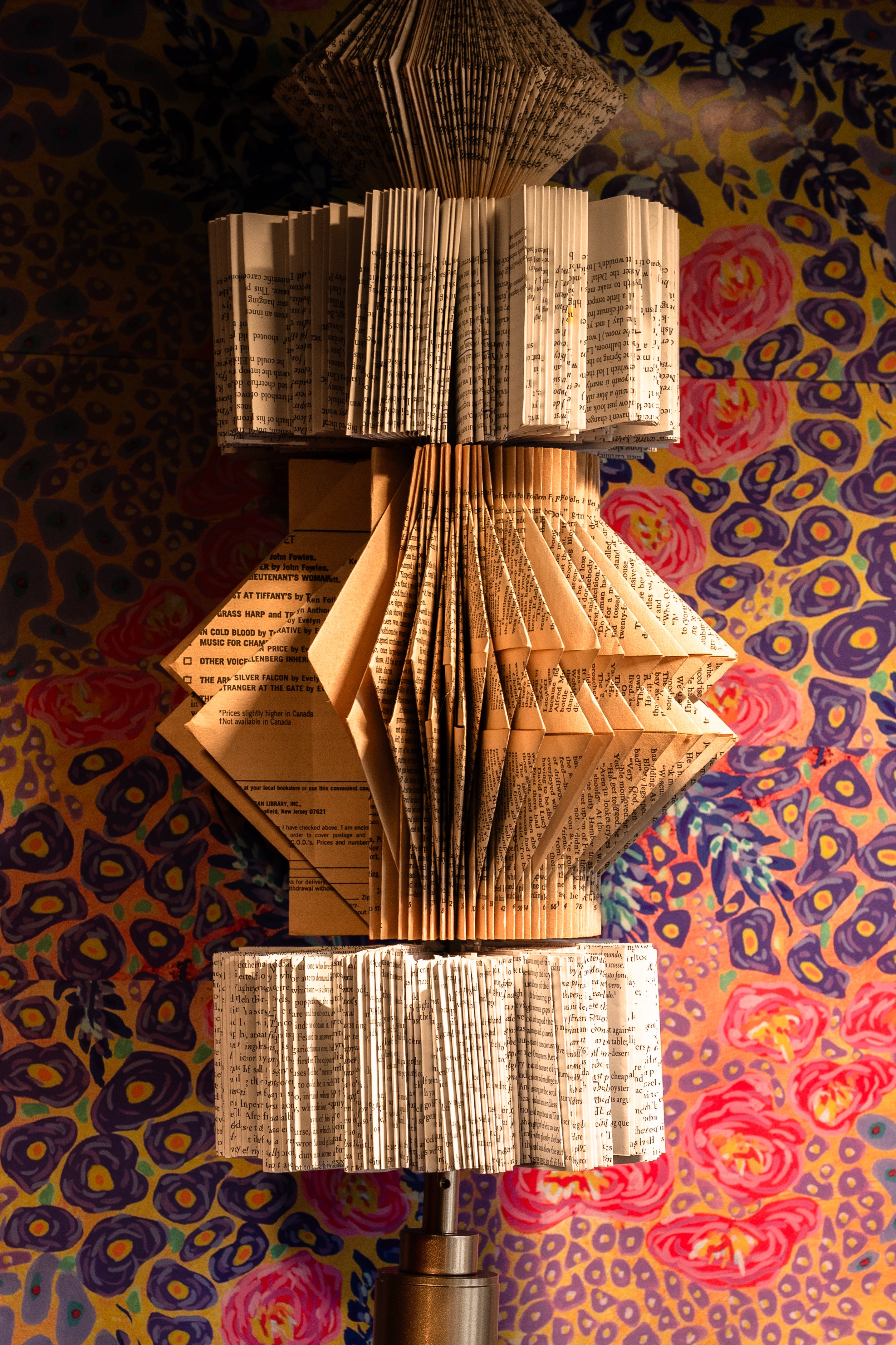 "I live in Harmony" hand crafted pendant light by Pollen Price (@BostonPollen), photographed by Brayan Mesa.